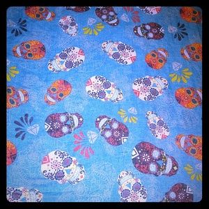 Sugar skull swim cover-up